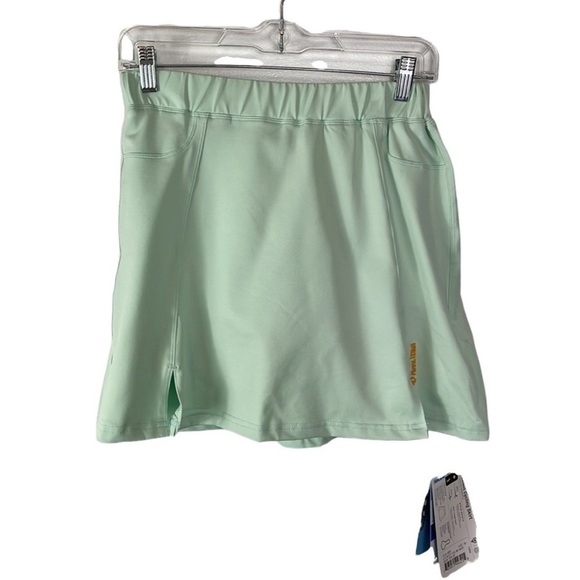Pearl Izumi Select Cycling Skort Women's Size S Green  Lt. Padded Seat NWT - Picture 1 of 14